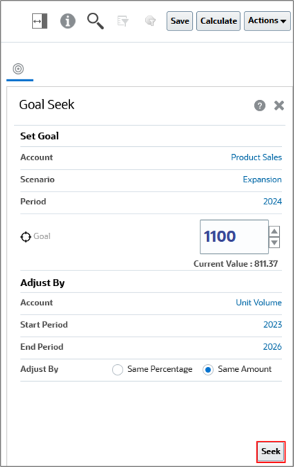 Goal Seek Dialog Seek Highlighted